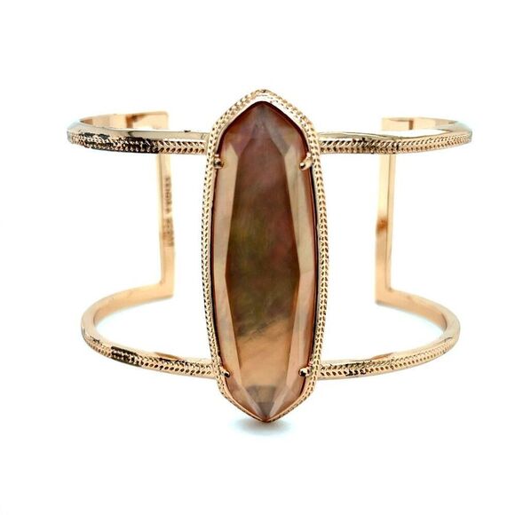 Kendra Scott Lawson Peach Illusion Cuff - Picture 1 of 10